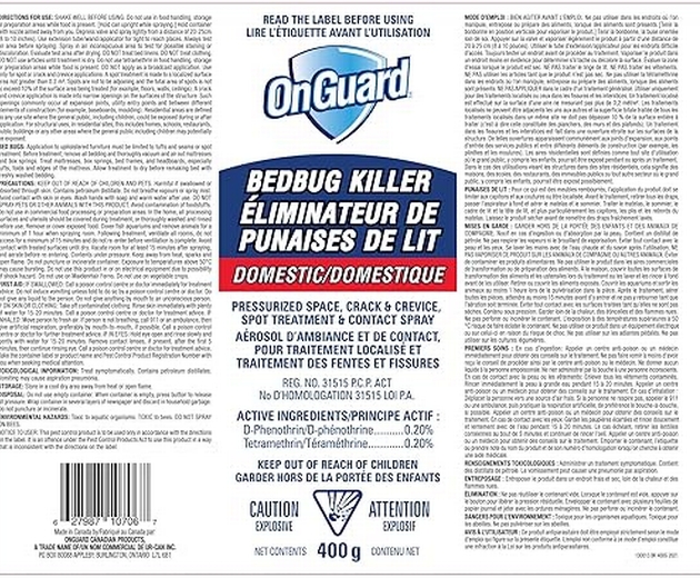 Onguard Bed Bug Killer